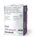 Kerakoll H40 Advanced Gel Rapid Setting Grey 20kg 
