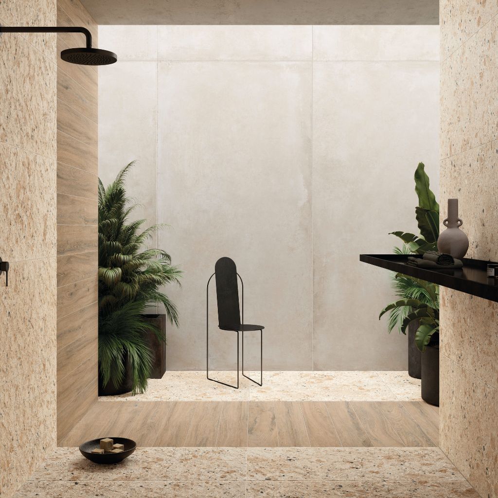 Rocque Terracotta | Terrazzo Effect Porcelain | Keystone