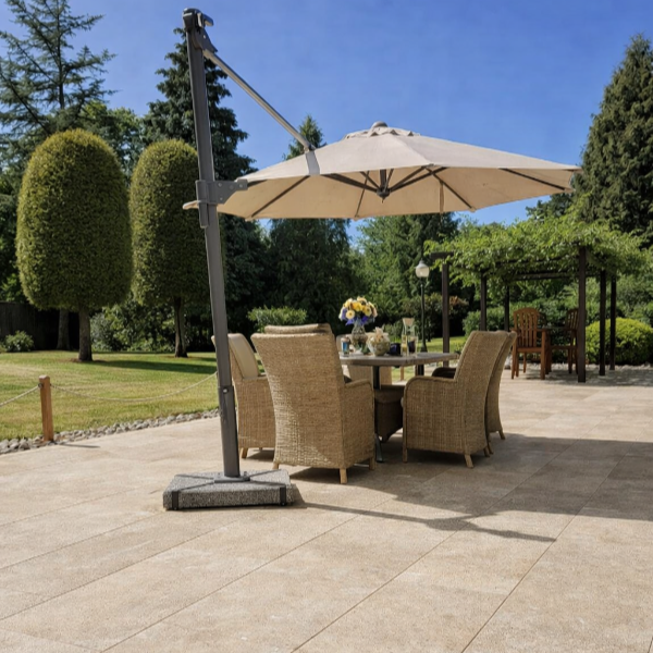 Mirabelle Beige Outdoor Porcelain