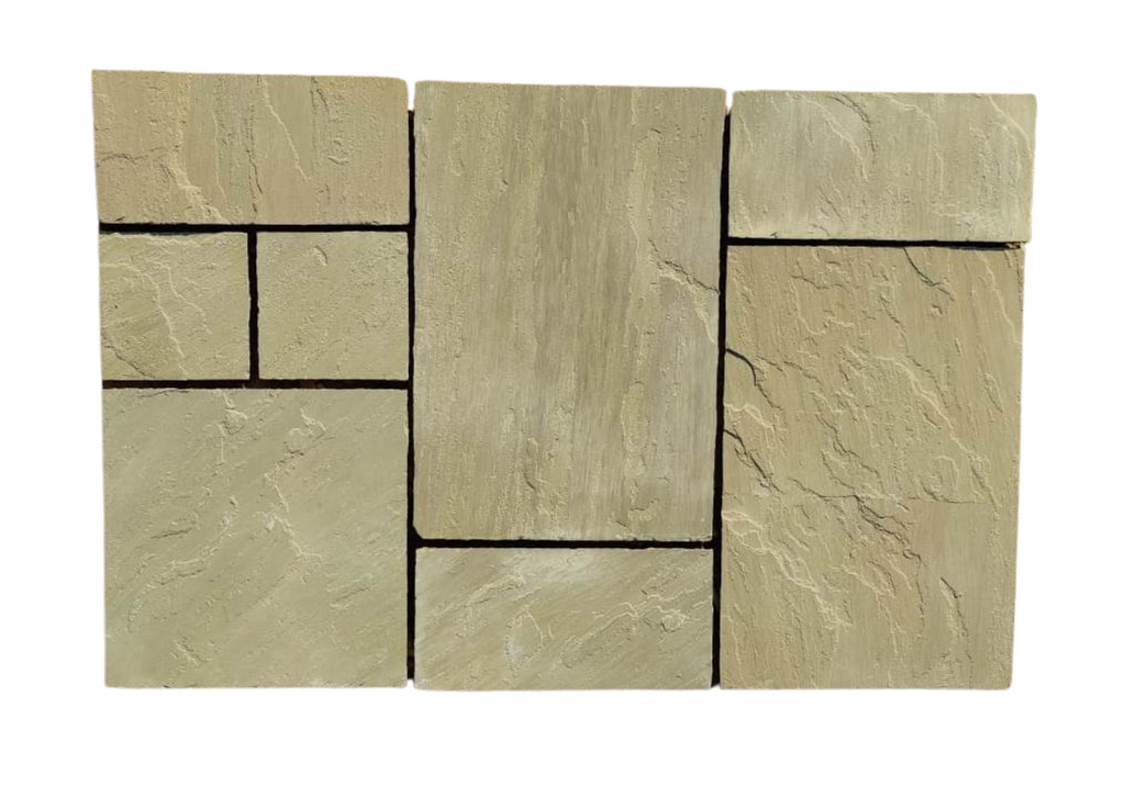 Raj Green Sandstone Paving