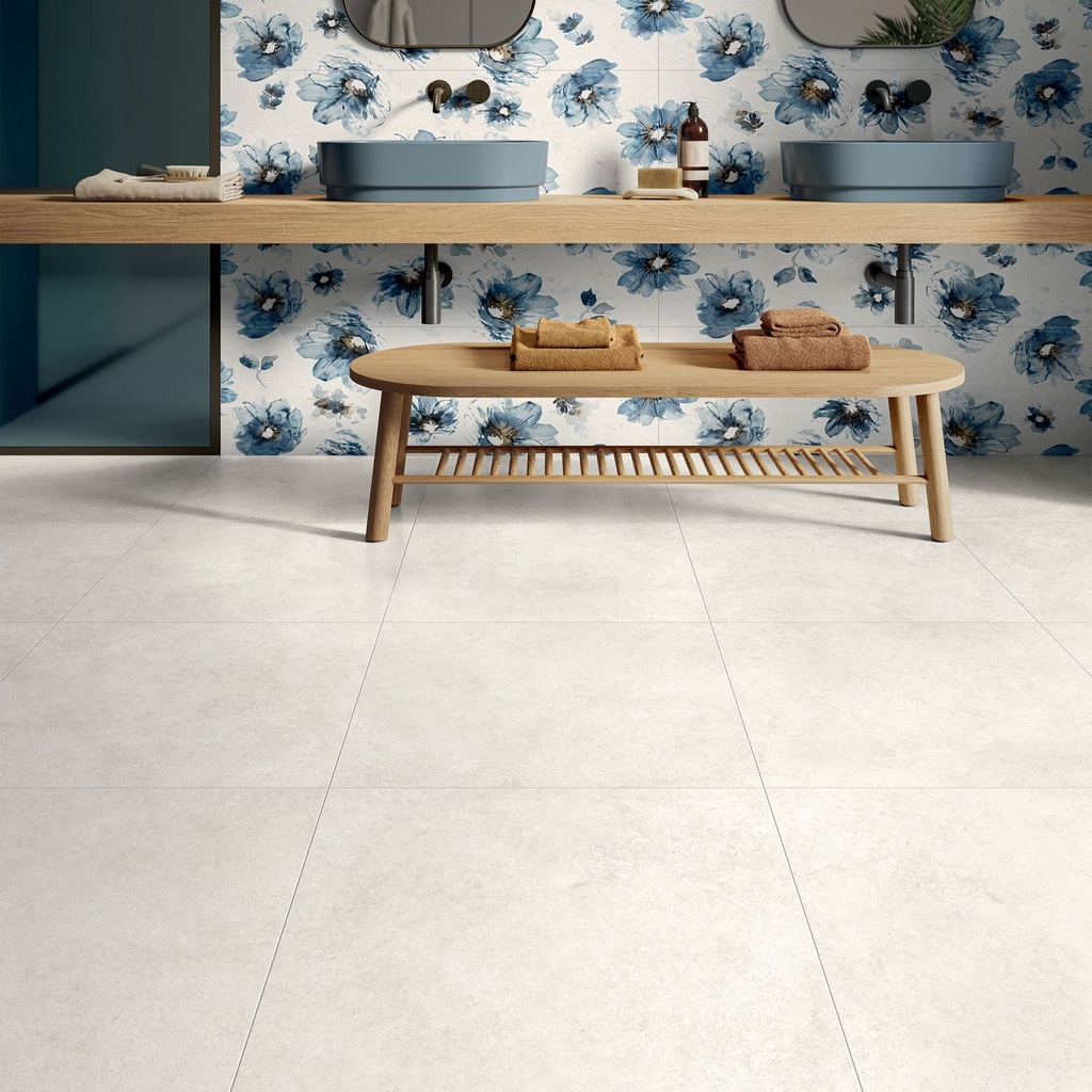Iconic Seta Neutral Cream Porcelain Tile | Perfect for Interior Design