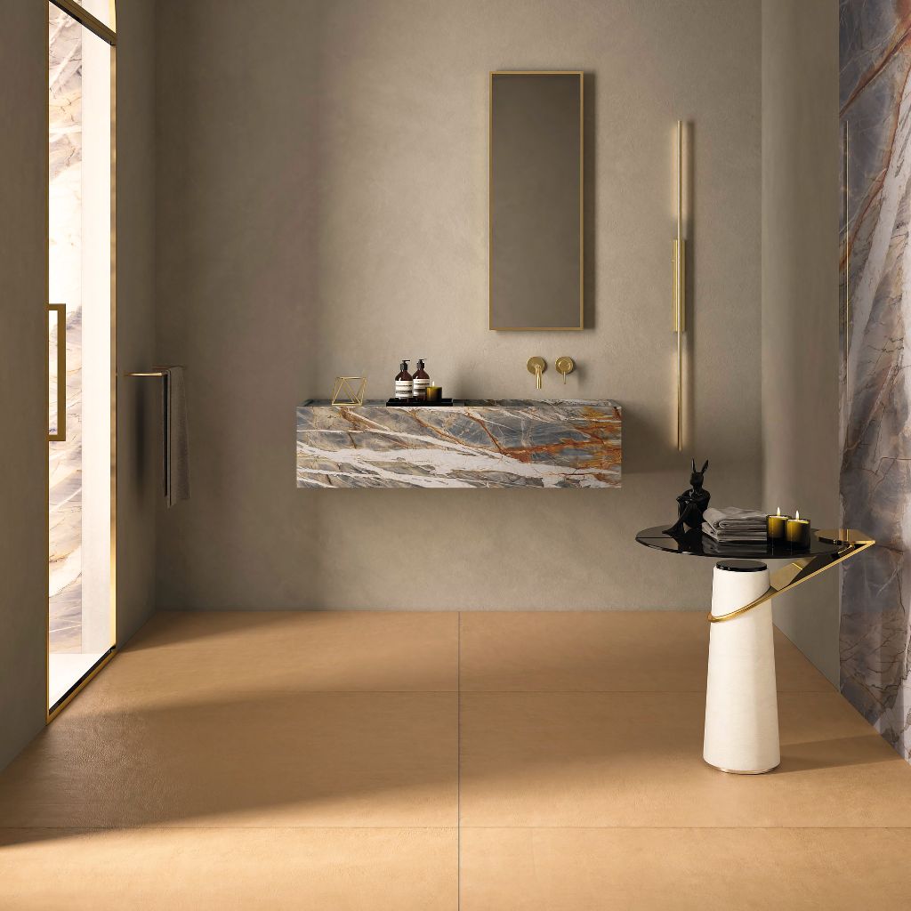 Spectrum Tawny | Warm Yellow Floor & Wall Tile | Italian Porcelain