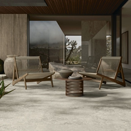 Tuscany White Large Thin Format Porcelain