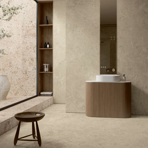 Tuscany Beige Large Thin Format Porcelain