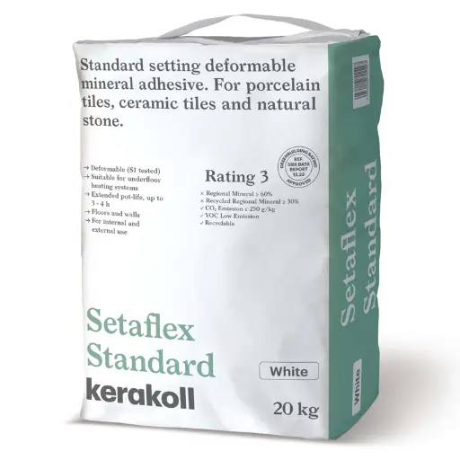 Setaflex Standard Set White S1 Adhesive 20kg